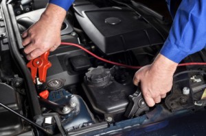 Road side assistance - flat battery - we can jump-start with a car with a booster cable